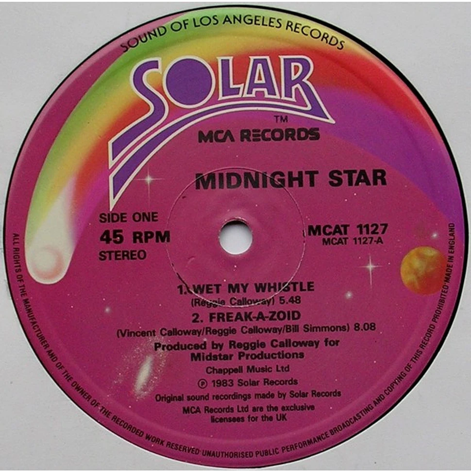 Midnight Star - Wet My Whistle