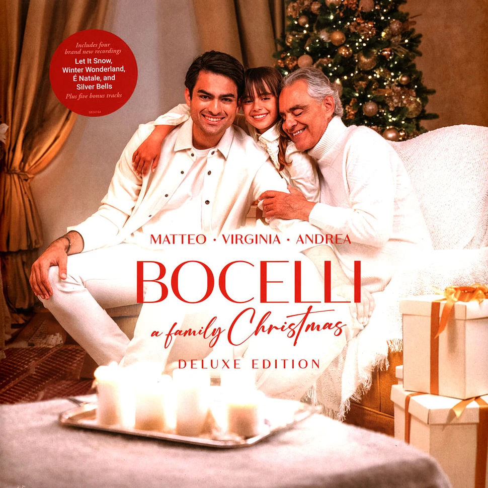 Andrea Bocelli Bocelli - A Family Christmas Deluxe Edition - Vinyl 2LP ...