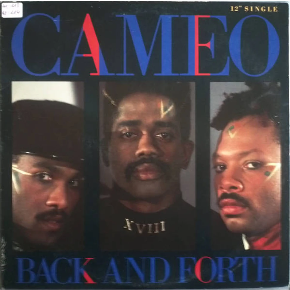 Cameo Back And Forth Vinyl 12" 1987 US Original HHV