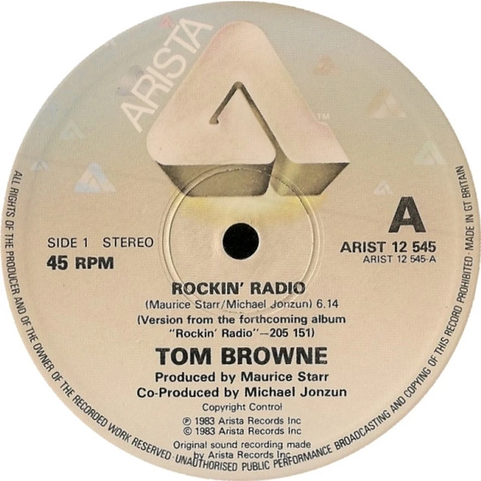 Tom Browne - Rockin' Radio