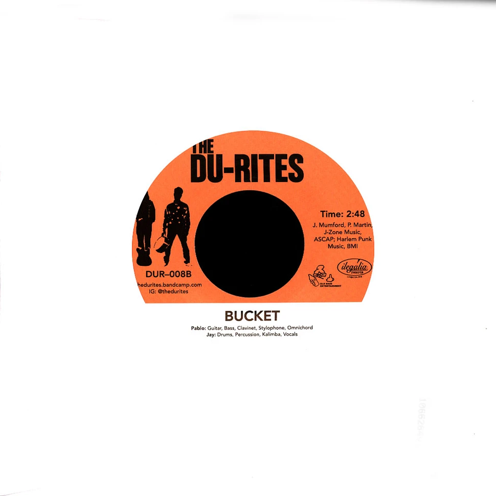 The Du-Rites (J-Zone & Pablo Martin) - Go Funk Me / Bucket