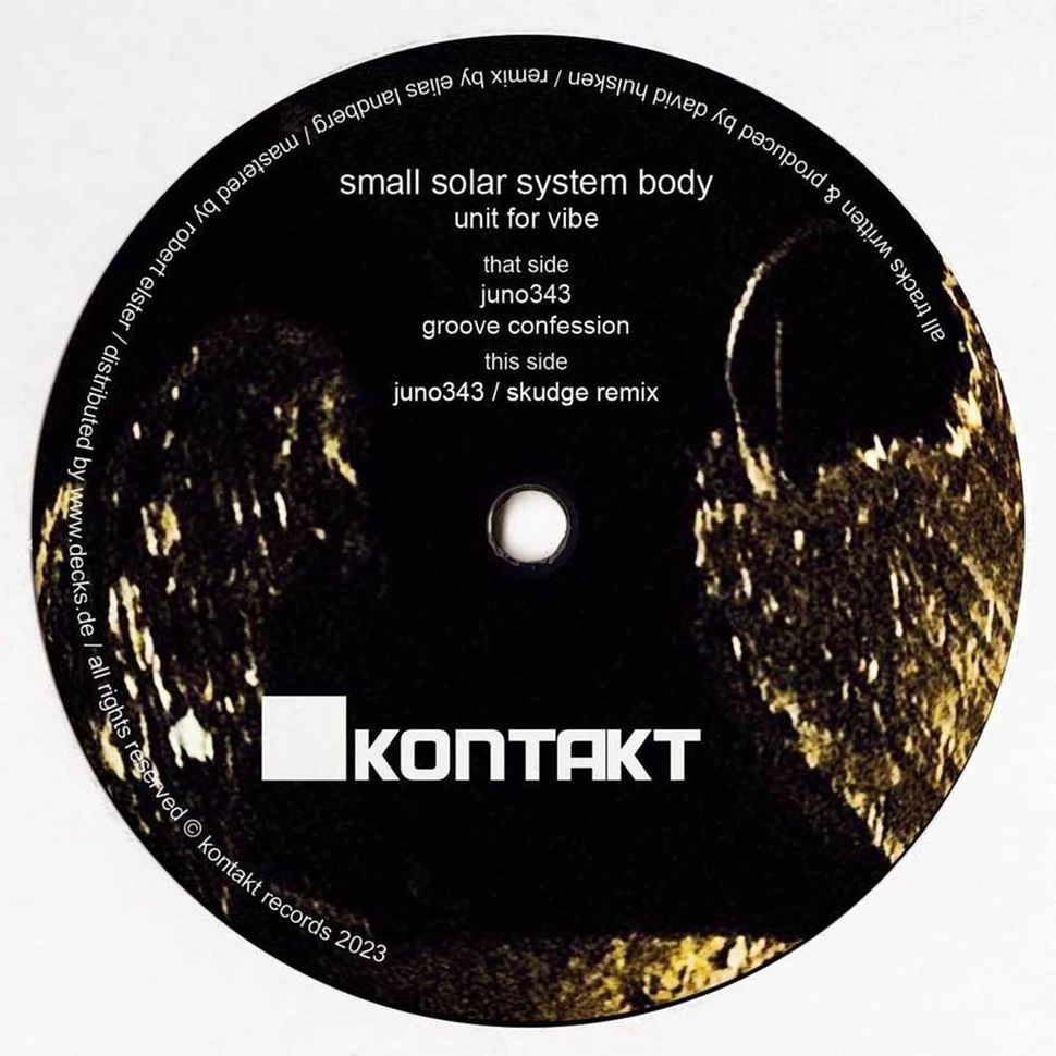 Small Solar System Body - Unit For Vibe Black Vinyl Edition