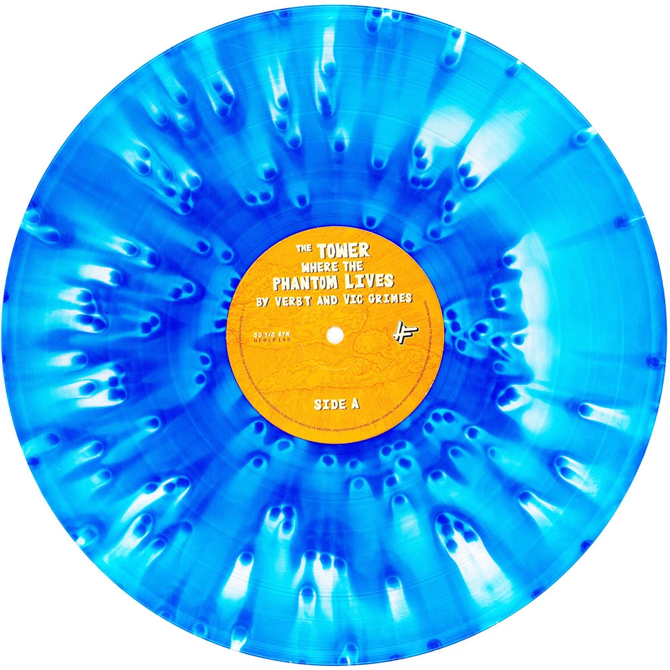 Verb T & Vic Grimes - The Tower Where The Phantom Lives Blue Cloud Vinyl Edition