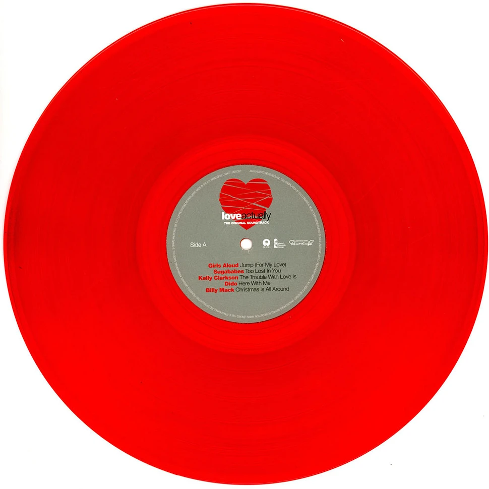 V.A. - OST Love Actually Red Transparent Vinyl Edition