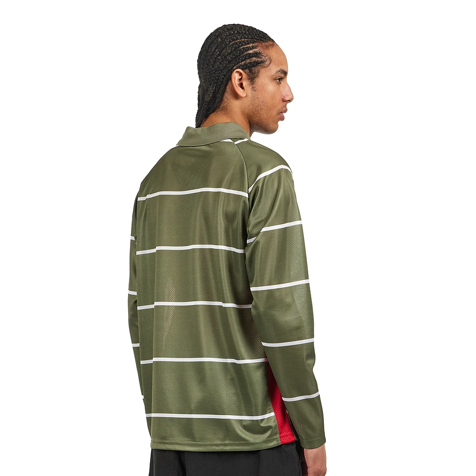 Pop Trading Company - Striped Sportif Longsleeve T-Shirt