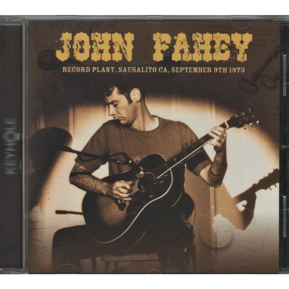 John Fahey - Record Plant, Sausalito CA, September 9th 1973