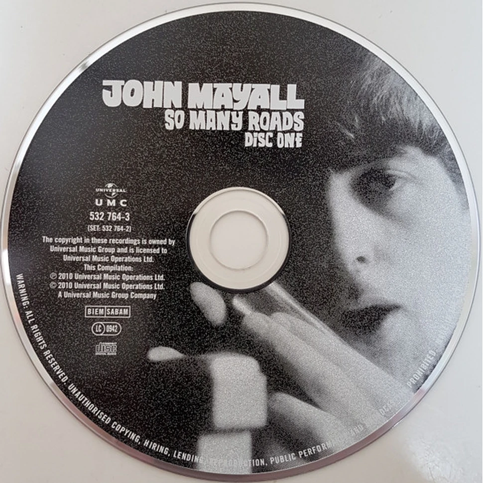 John Mayall/ SO MANY ROADS-AN ANTHOLOGY-