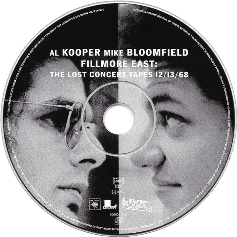 Al Kooper - Mike Bloomfield - Fillmore East: The Lost Concert Tapes 12/13/68