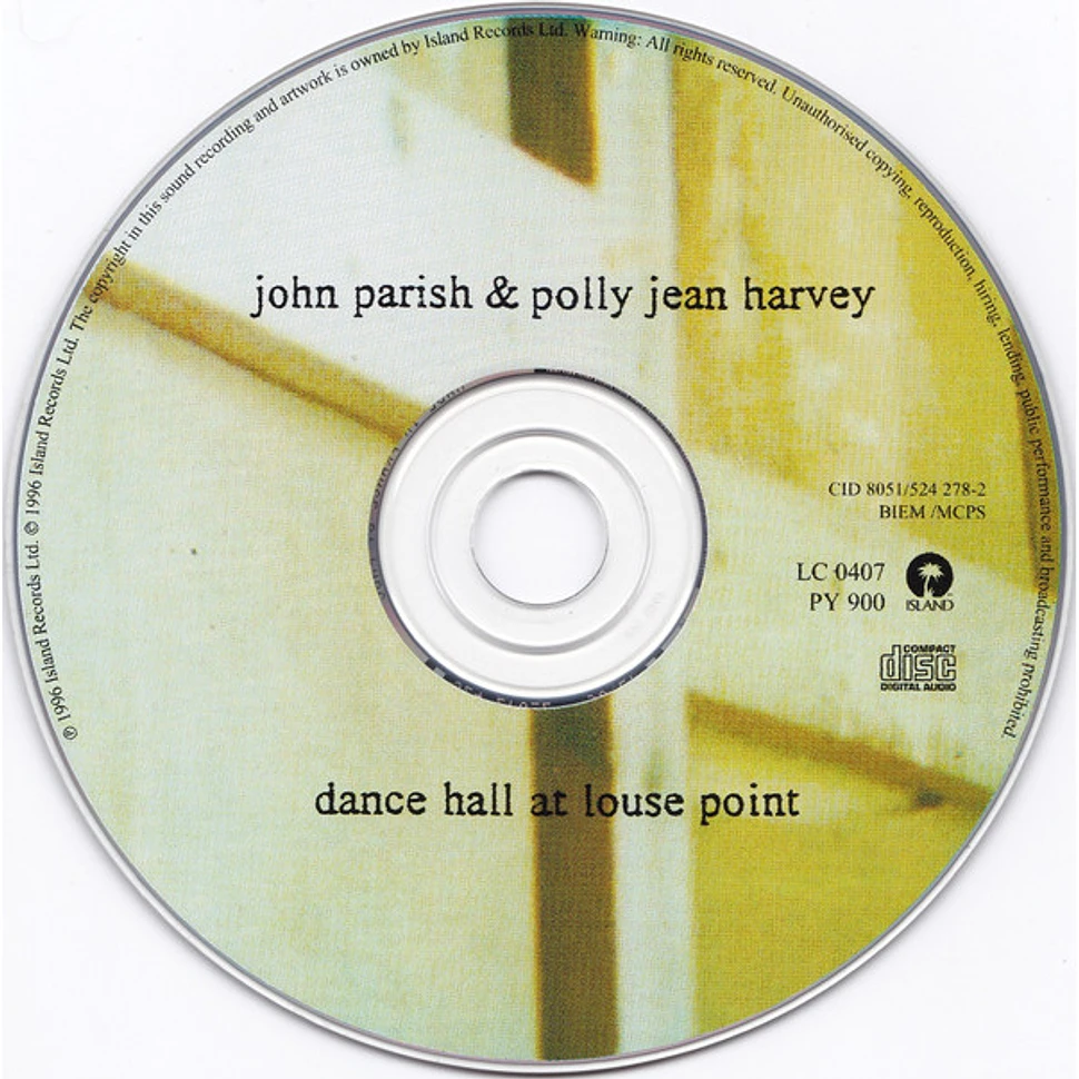 John Parish & PJ Harvey - Dance Hall At Louse Point