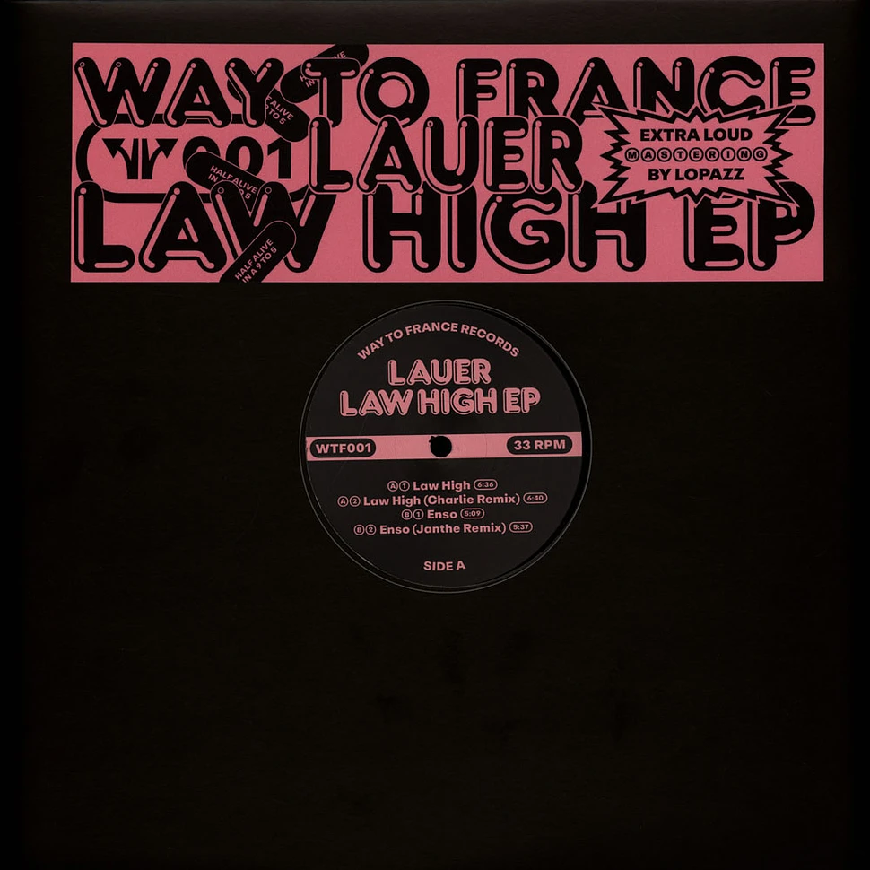 Lauer - Law High EP