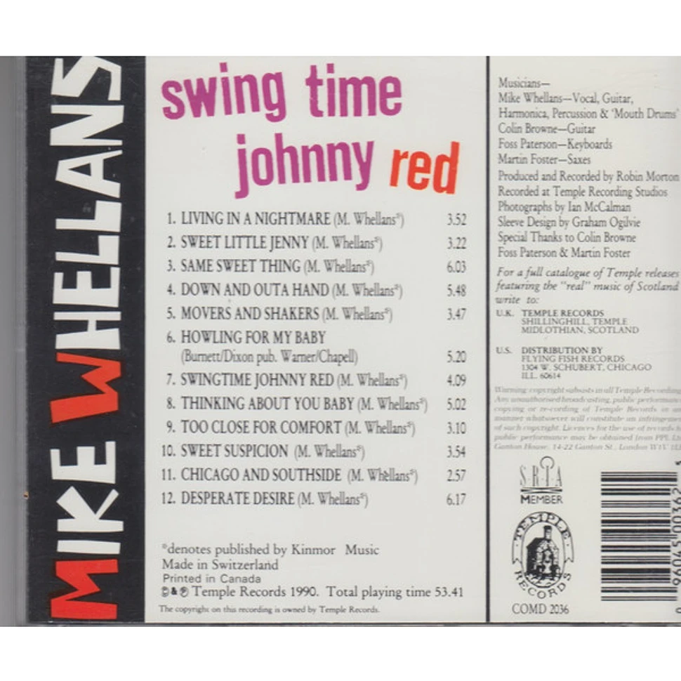 Mike Whellans - Swing Time Johnny Red