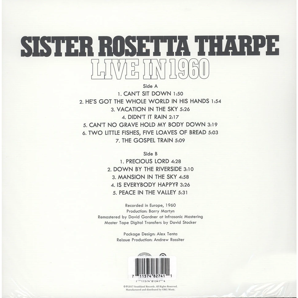 Sister Rosetta Tharpe - Live In 1960