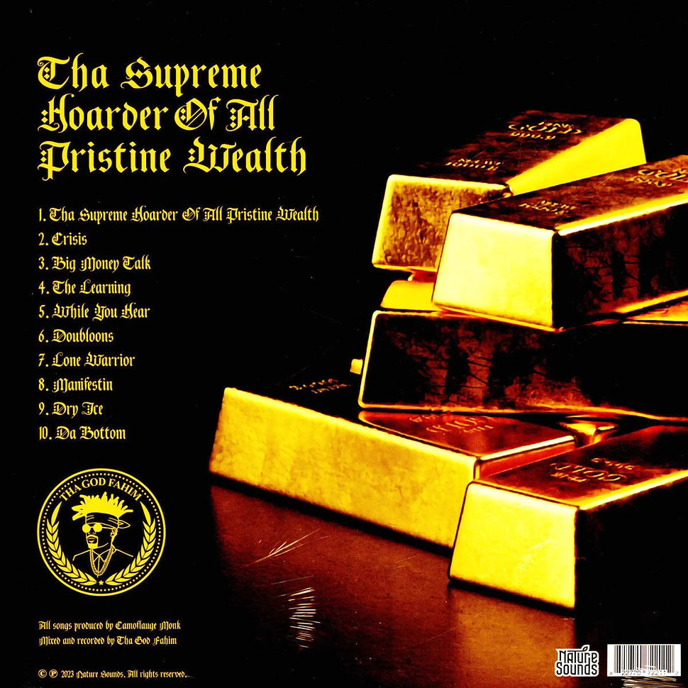 Tha God Fahim - Tha Supreme Hoarder Of All Pristine Wealth