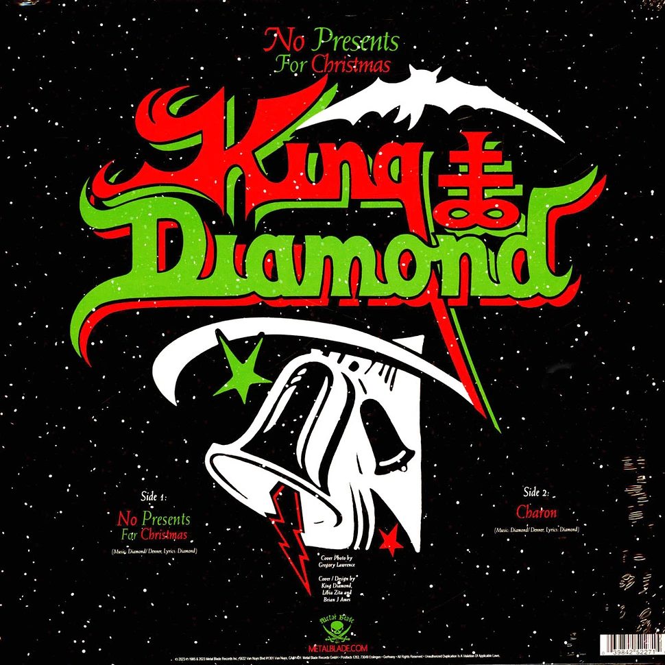 King Diamond - No Presents For Christmas White / Red Splatter Vinyl Edition