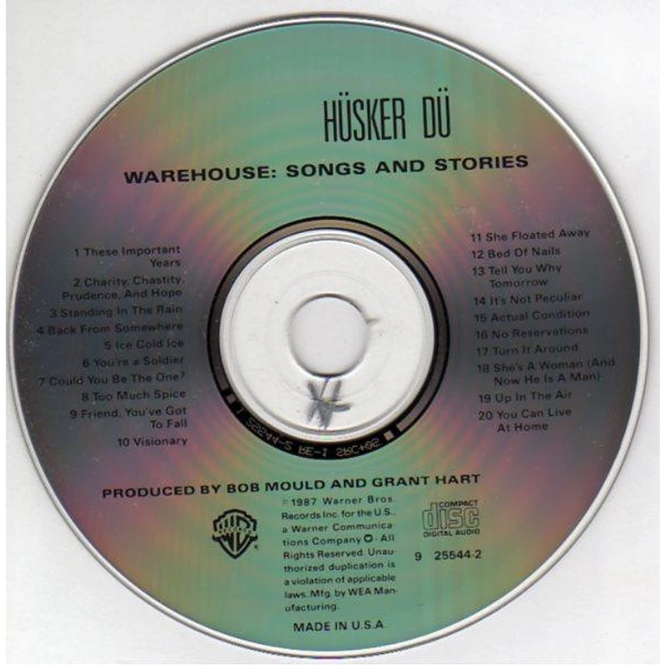 Hüsker Dü - Warehouse: Songs And Stories