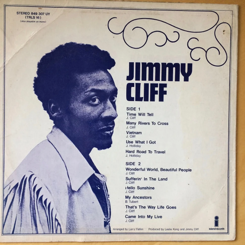 LP Jimmy Cliff Best Of Jimmy Cliff ILS81028 Island Records /00260 - レコード