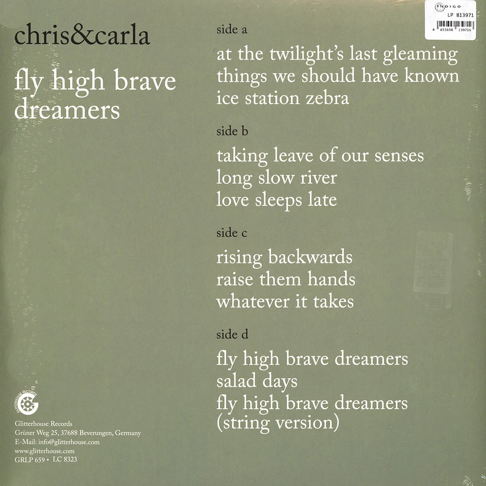 Chris & Carla - Fly High Brave Dreamers