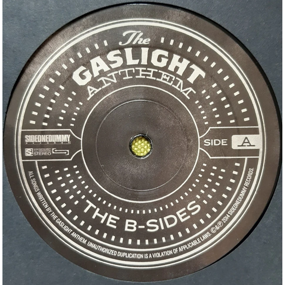 The Gaslight Anthem The B Sides Vinyl LP 2014 EU