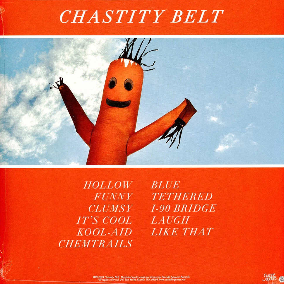 Chastity Belt - Live Laugh Love Cloudy Vinyl Edition