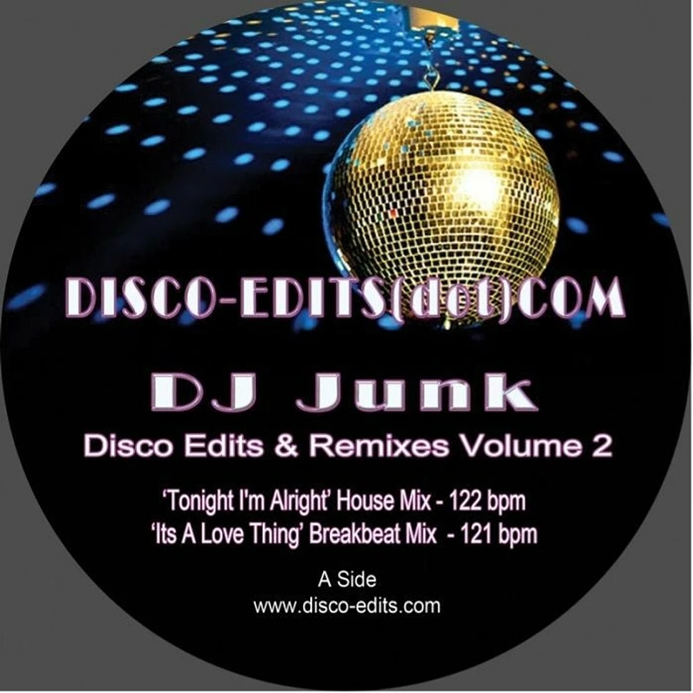 DJ Junk - Disco Edits & Remixes Volume 2