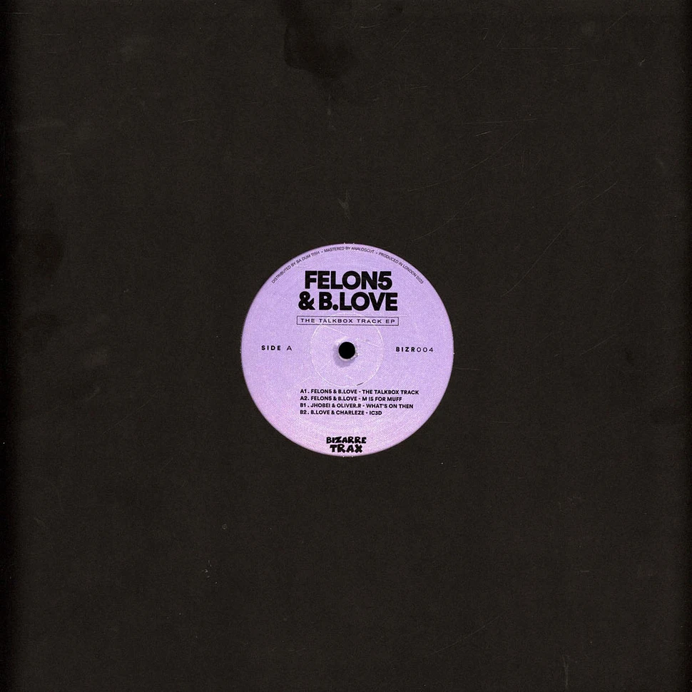 Vb.Love & Felon5 - The Talkbox Track EP