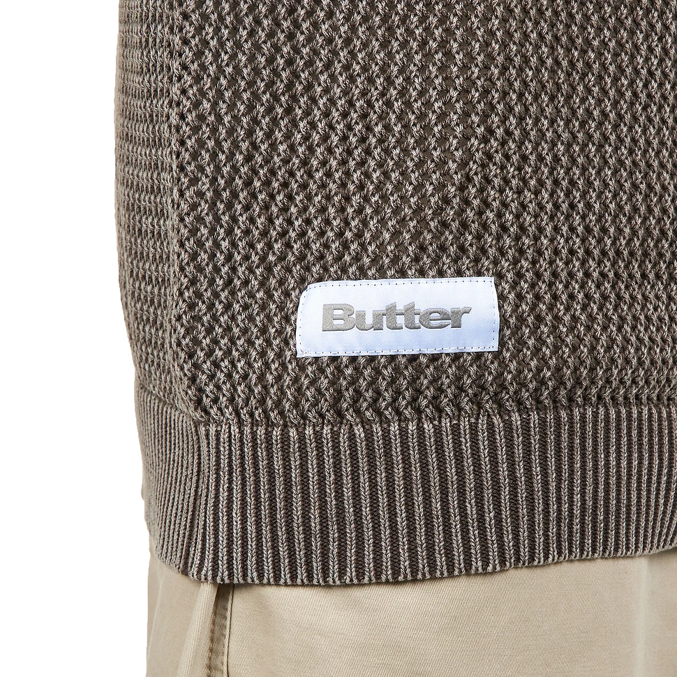 Butter Goods - Washed Knitted Sweater