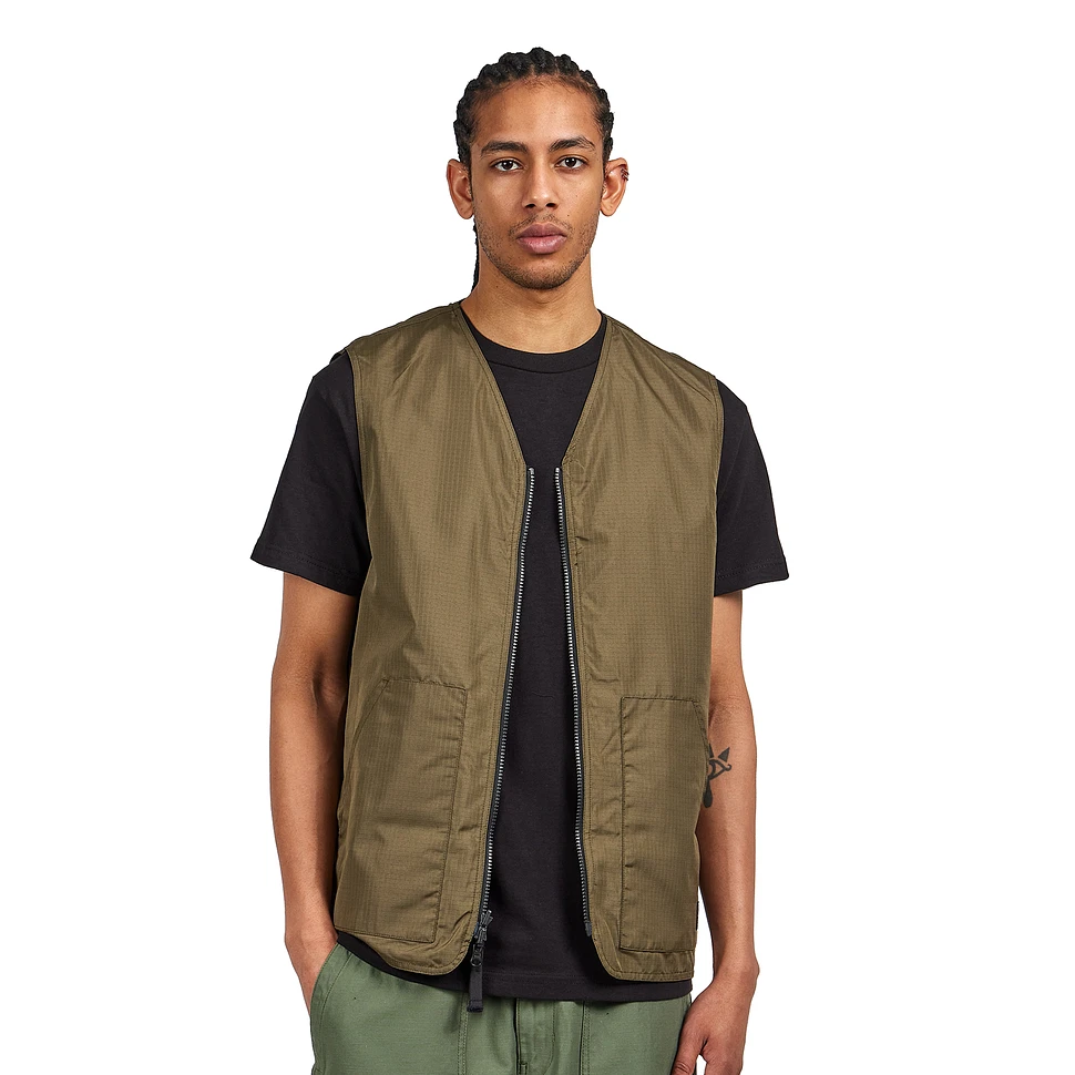 TAION - Non Down Military Reversible V Neck Vest