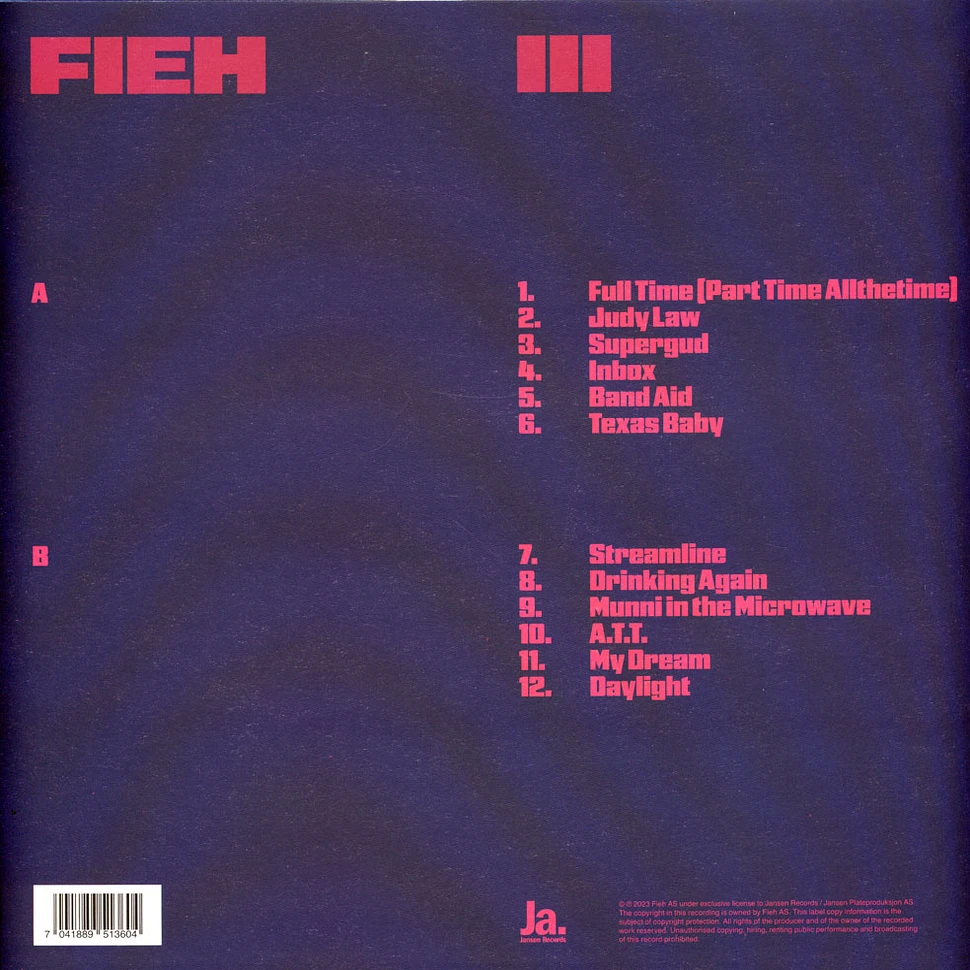 Fieh - Iii