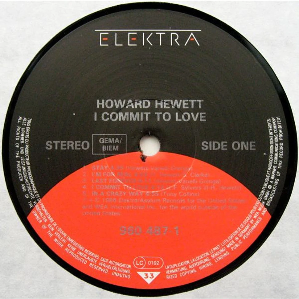 Howard Hewett - I Commit To Love