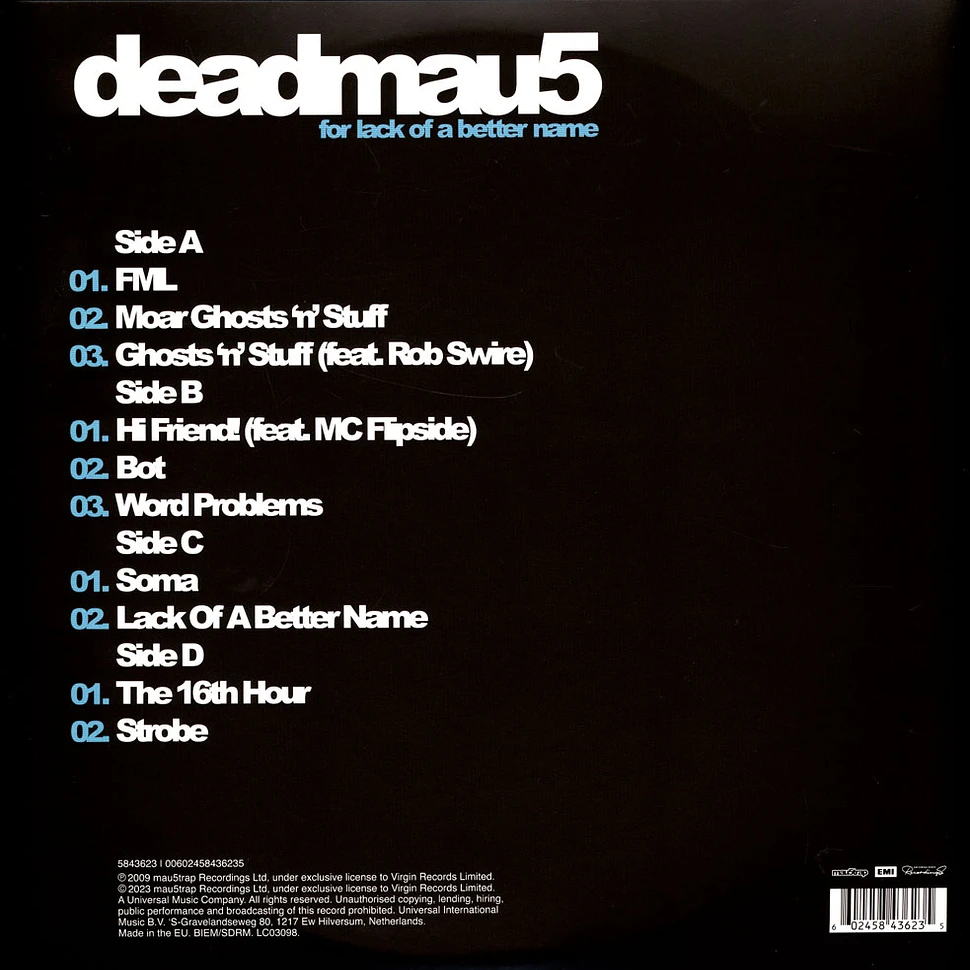 Deadmau5 - For Lack Of A Better Name Limited Edition