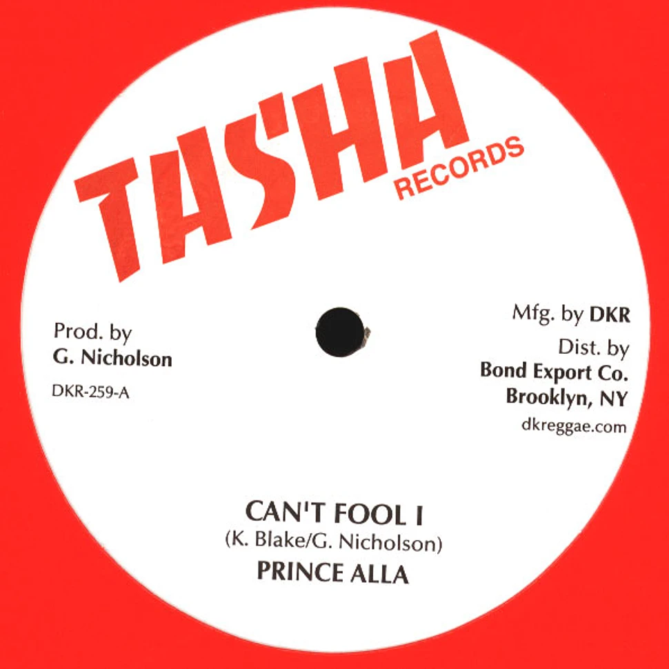 Prince Alla - Can't Fool I, Dub / Easy Skanking, Dub