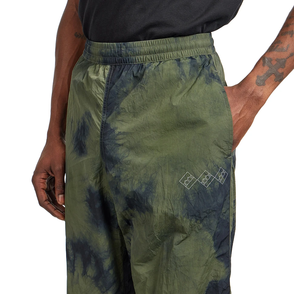 The Trilogy Tapes - TTT Tech Beach Pants (Black / Olive Marble) | HHV