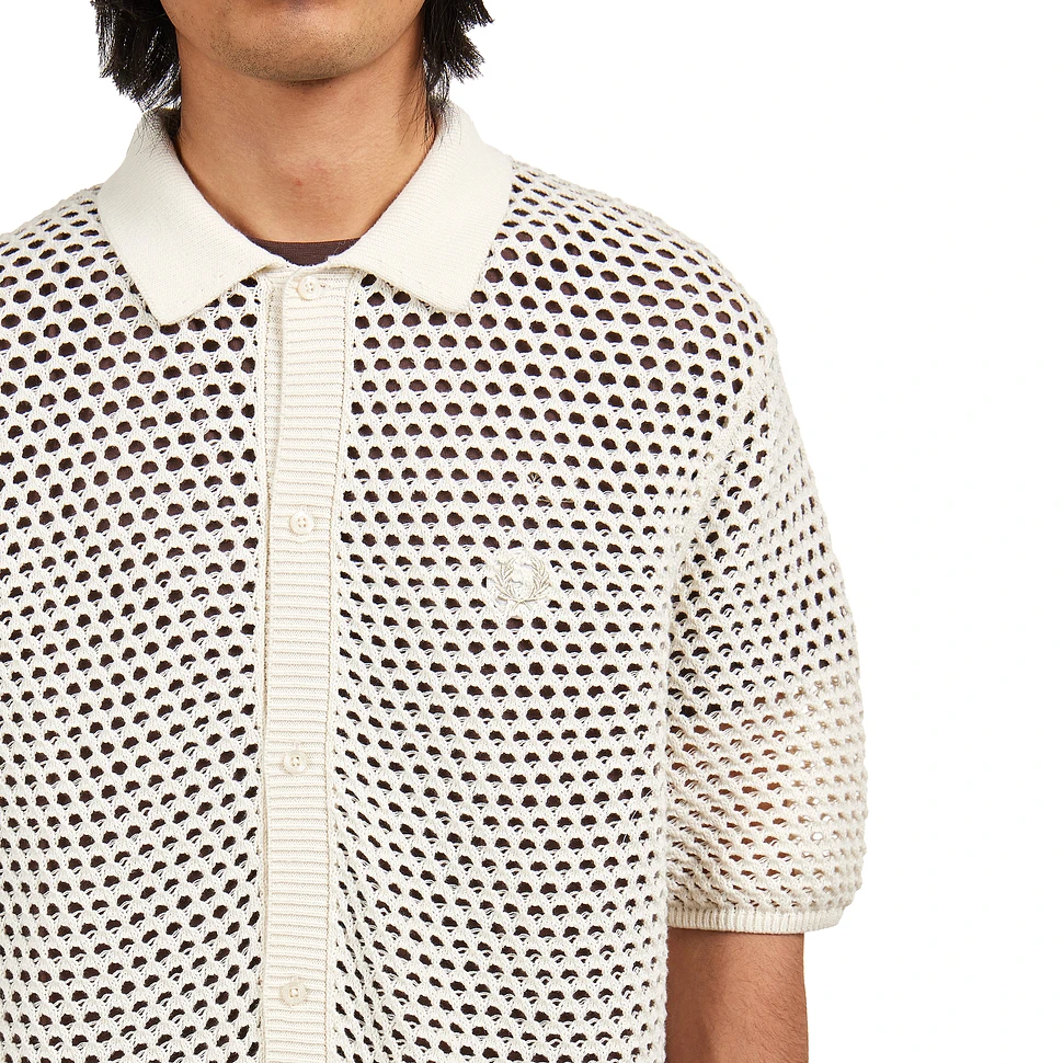 Fred Perry - Lace Button Through Shirt