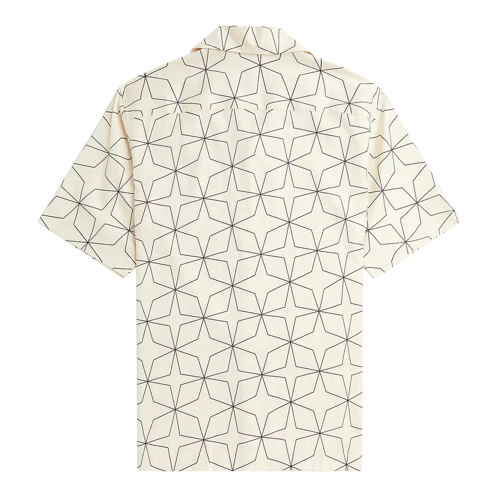 Fred Perry - Geometric Print Revere Collar