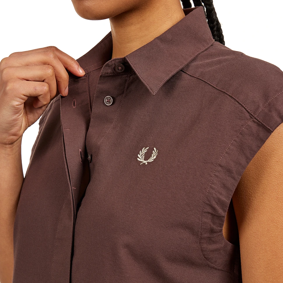 Fred Perry - Sleeveless Shirt Dress