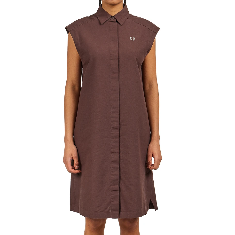 Fred Perry - Sleeveless Shirt Dress