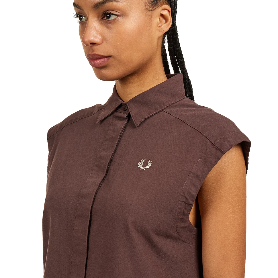 Fred Perry - Sleeveless Shirt Dress