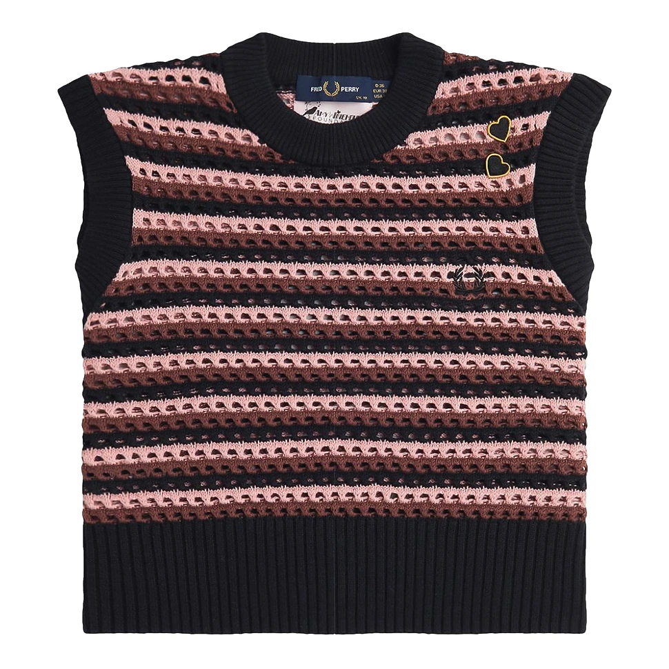 Fred Perry x Amy Winehouse Foundation - Open-Knit Tank