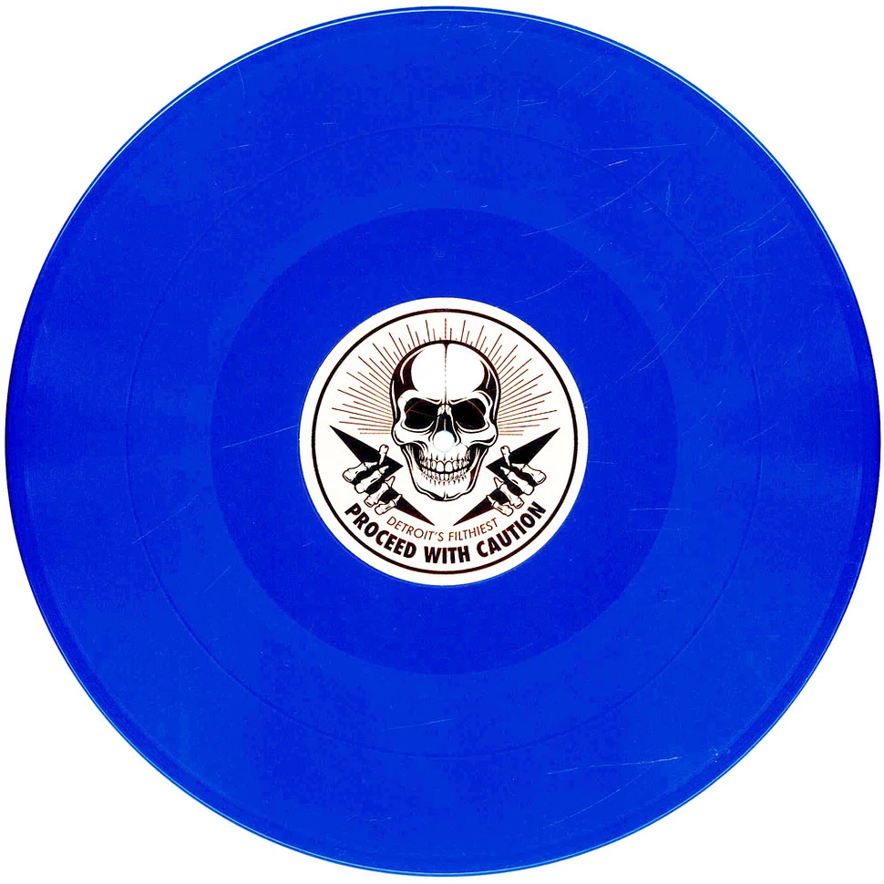 Detroit's Filthiest - Proceed With Caution Blue Vinyl Edtion