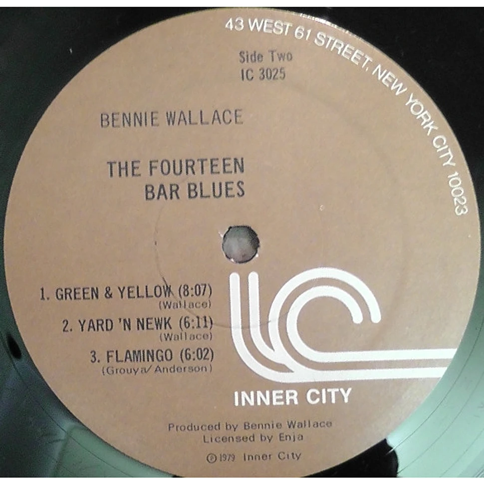 Bennie Wallace, Eddie Gomez, Eddie Moore - The Fourteen Bar Blues