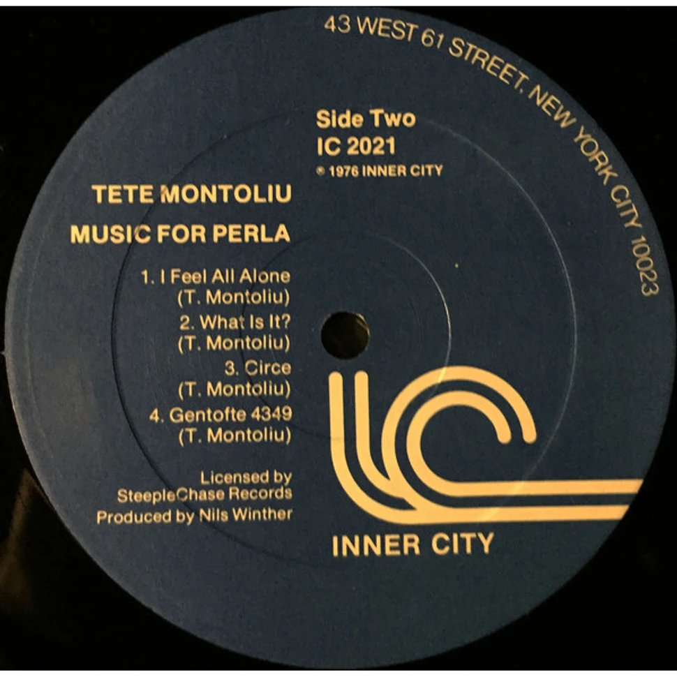 Tete Montoliu - Music For Perla
