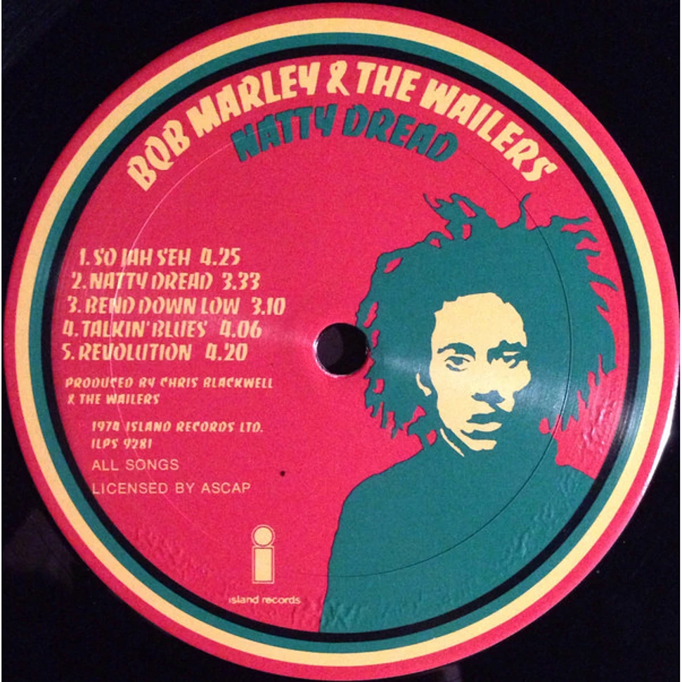 Bob Marley & The Wailers - Natty Dread - Vinyl LP - 1975 - US - Reissue ...