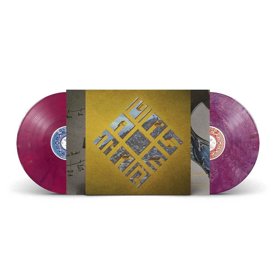 Maserati - Pyramid Of The Sun Anniversary Transparent Purple With Magenta Double High-Melt And Magenta With Purple Double High-Melt Colored Vinyl Edition