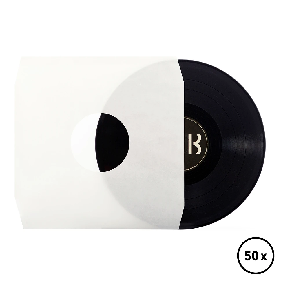 Vinyl Care - Classic Inner Sleeves for 12" Records - Creme - 70 g/m² - Corner Cut