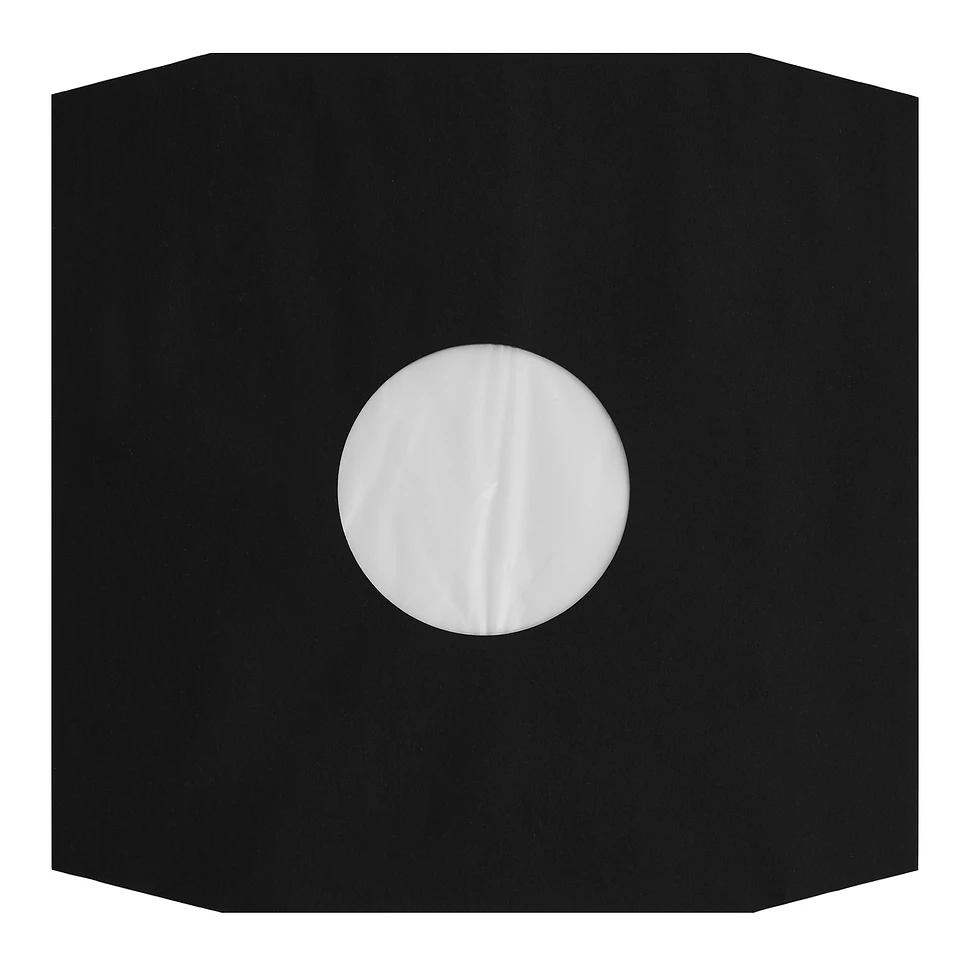 Vinyl Care - Antistatic Inner Sleeves for 12" Records - Black - 80 g/m² - Corner Cut