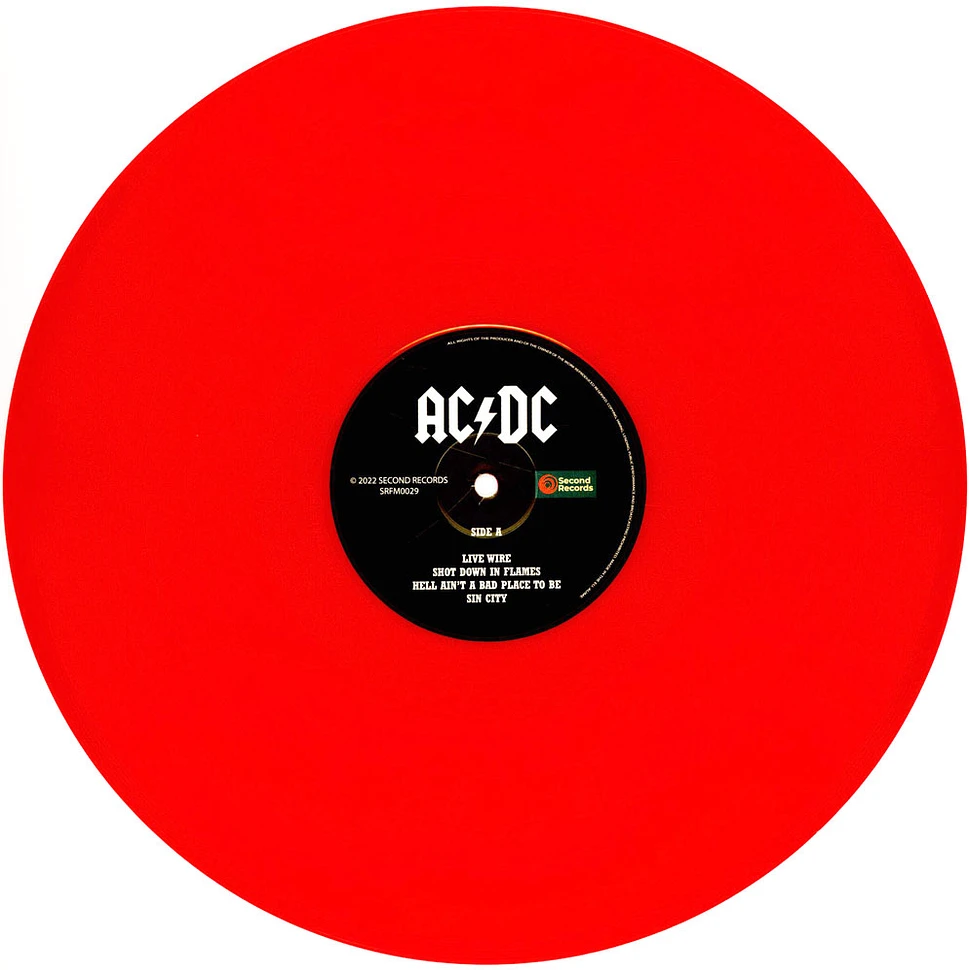 AC/DC - Live 1979 At Towson Center Red Vinyl Edition