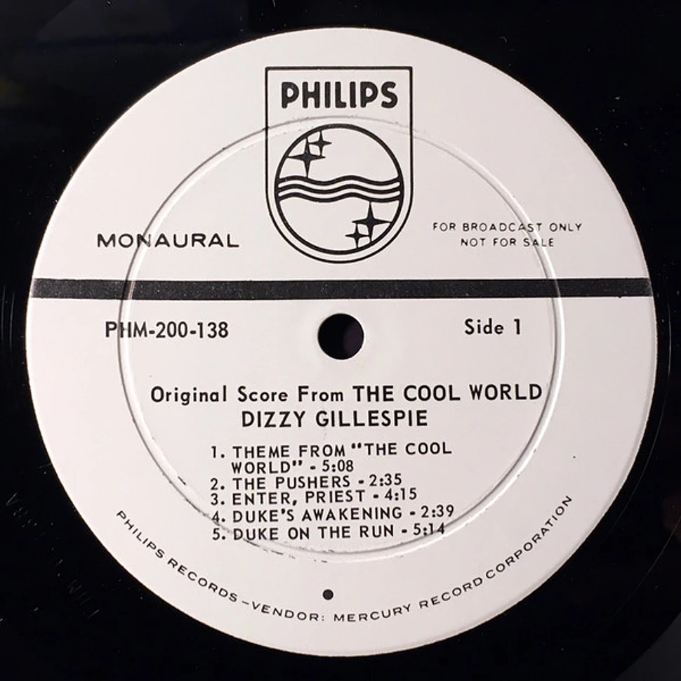 Dizzy Gillespie - The Cool World (Original Score)