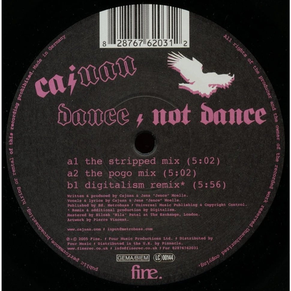 Cajuan - Dance, Not Dance