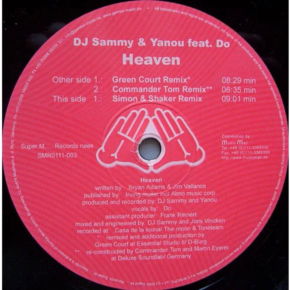 DJ Sammy & Yanou Feat. Do - Heaven