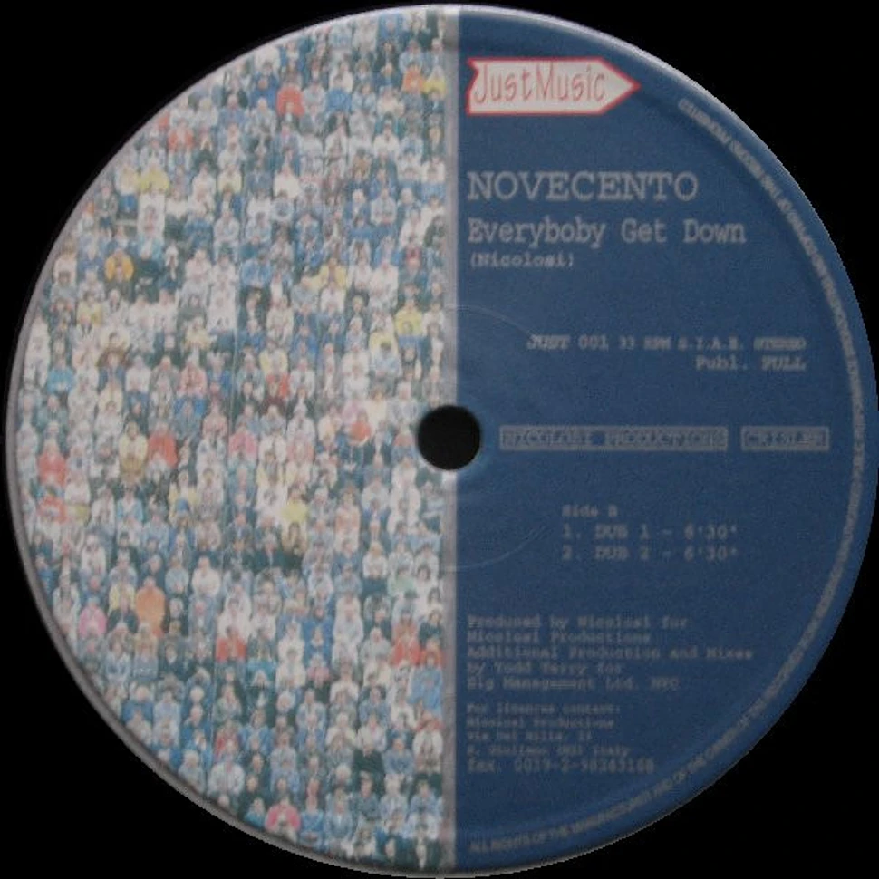 Novecento - Everybody Get Down (Todd Terry Remixes)